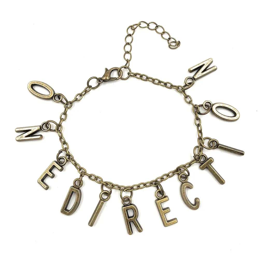 One Direction Letter Charm Bracelet ~ The Charming Boys Now in Your Hands