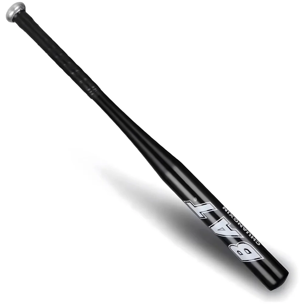 Alloy Steel Baseball Bat 34 Inch | 500 Grams | Anti-Slip Rubber Grip | Spray Coating Finish | for Players Age 12 & Above | Sports Training & Practice