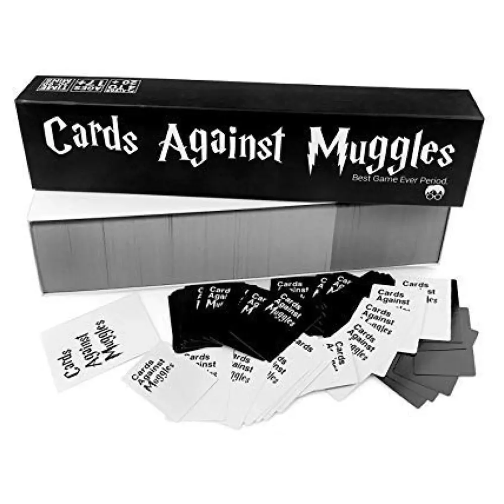 Cards Against Muggles -Full Set Funny Cards Game for Players and the Playing time is 30 to 90 Minutes- Multi Color