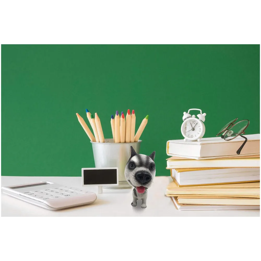 Dog Bobblehead Resin for Cars ~ Desks ~ Study ~ Office ~ Dashboard Decors Size - 4 INCHES (Siberian Husky)