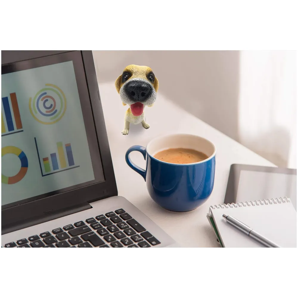 Dog Bobblehead Resin for Cars ~ Desks ~ Study ~ Office ~ Dashboard Decors (Pug)