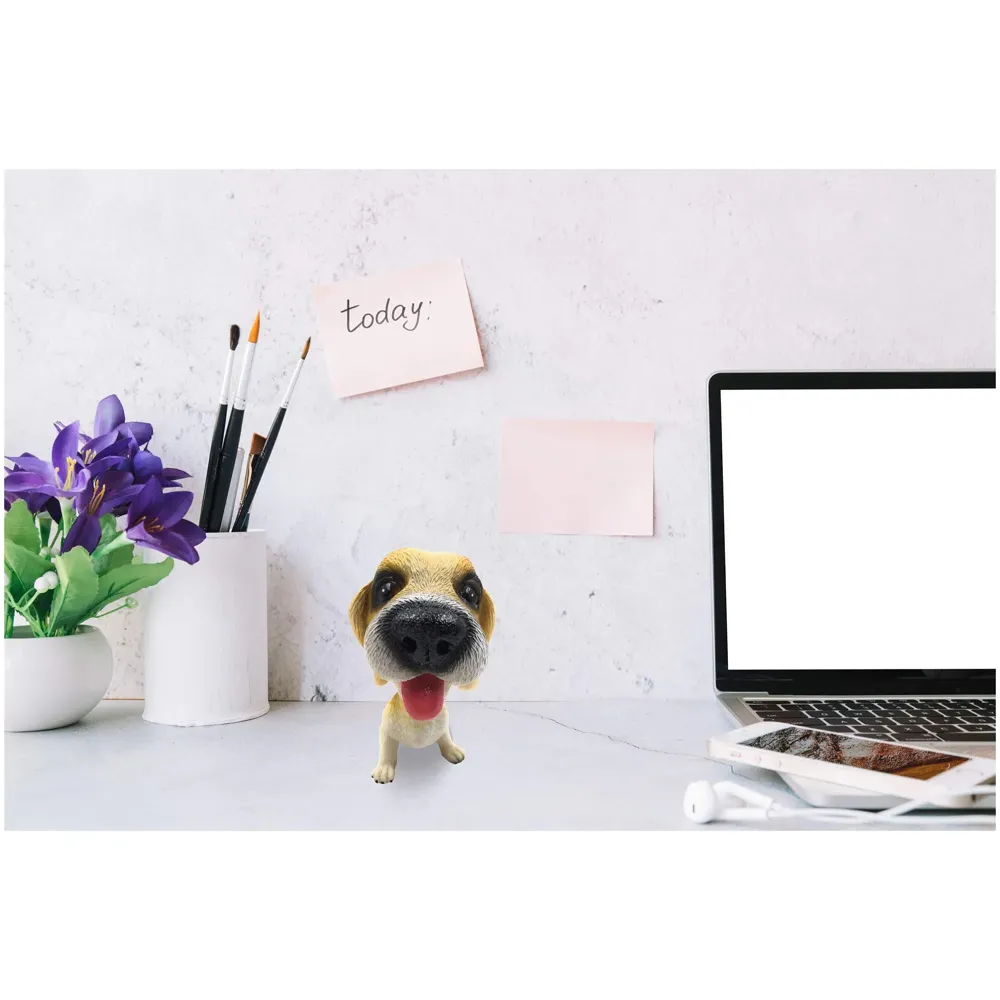 Dog Bobblehead Resin for Cars ~ Desks ~ Study ~ Office ~ Dashboard Decors Size - 4 INCHES (Beagle)