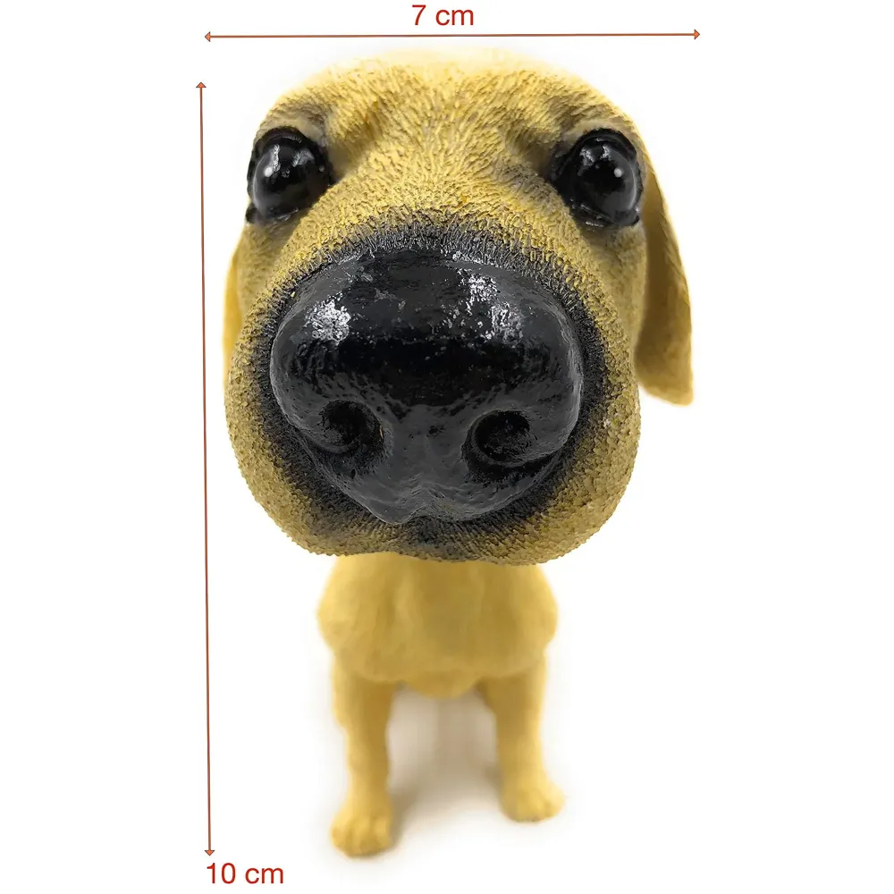 Dog Labrador Bobblehead Resin for Cars ~ Desks ~ Study ~ Office ~ Dashboard Decors (Labrador)