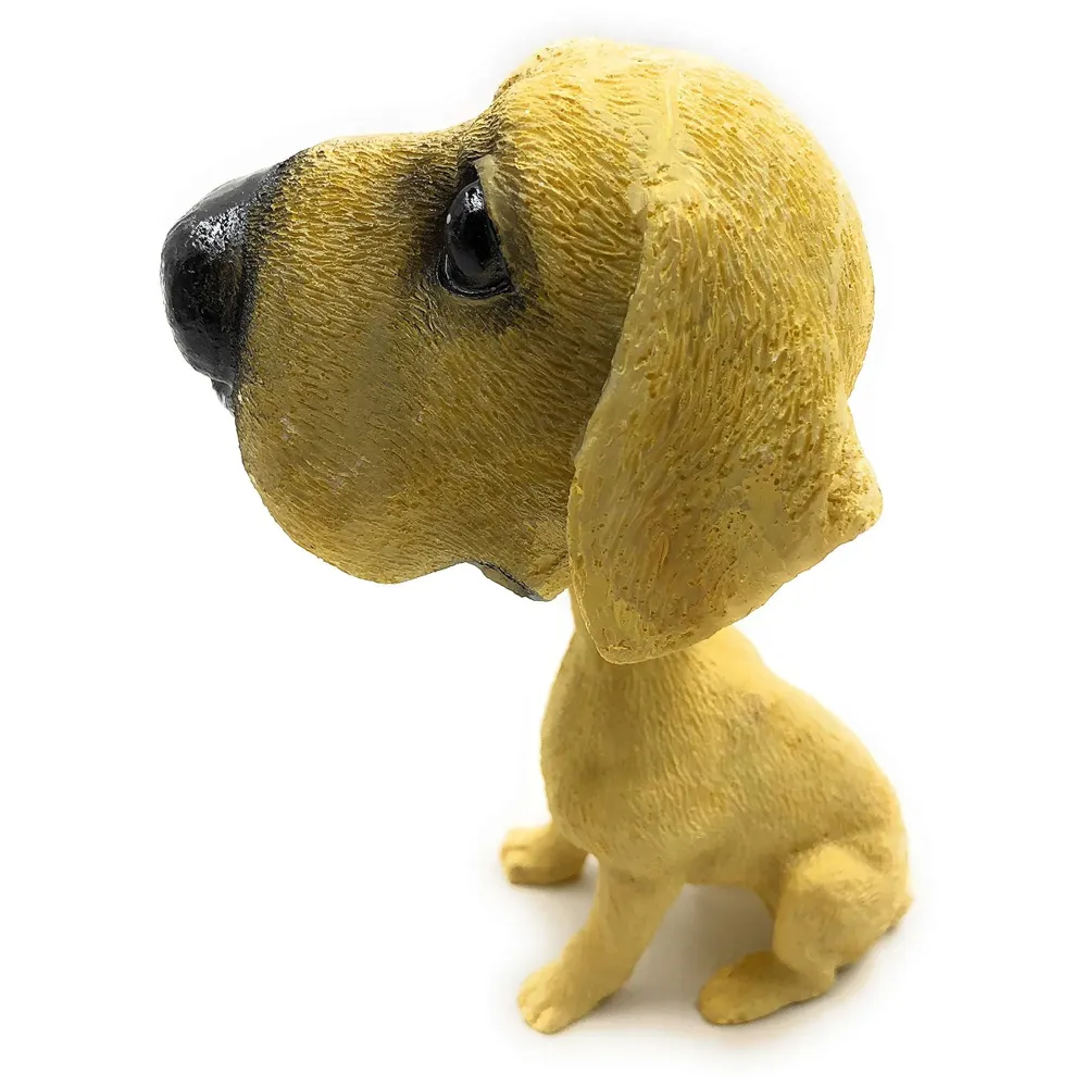 Dog Labrador Bobblehead Resin for Cars ~ Desks ~ Study ~ Office ~ Dashboard Decors (Labrador)