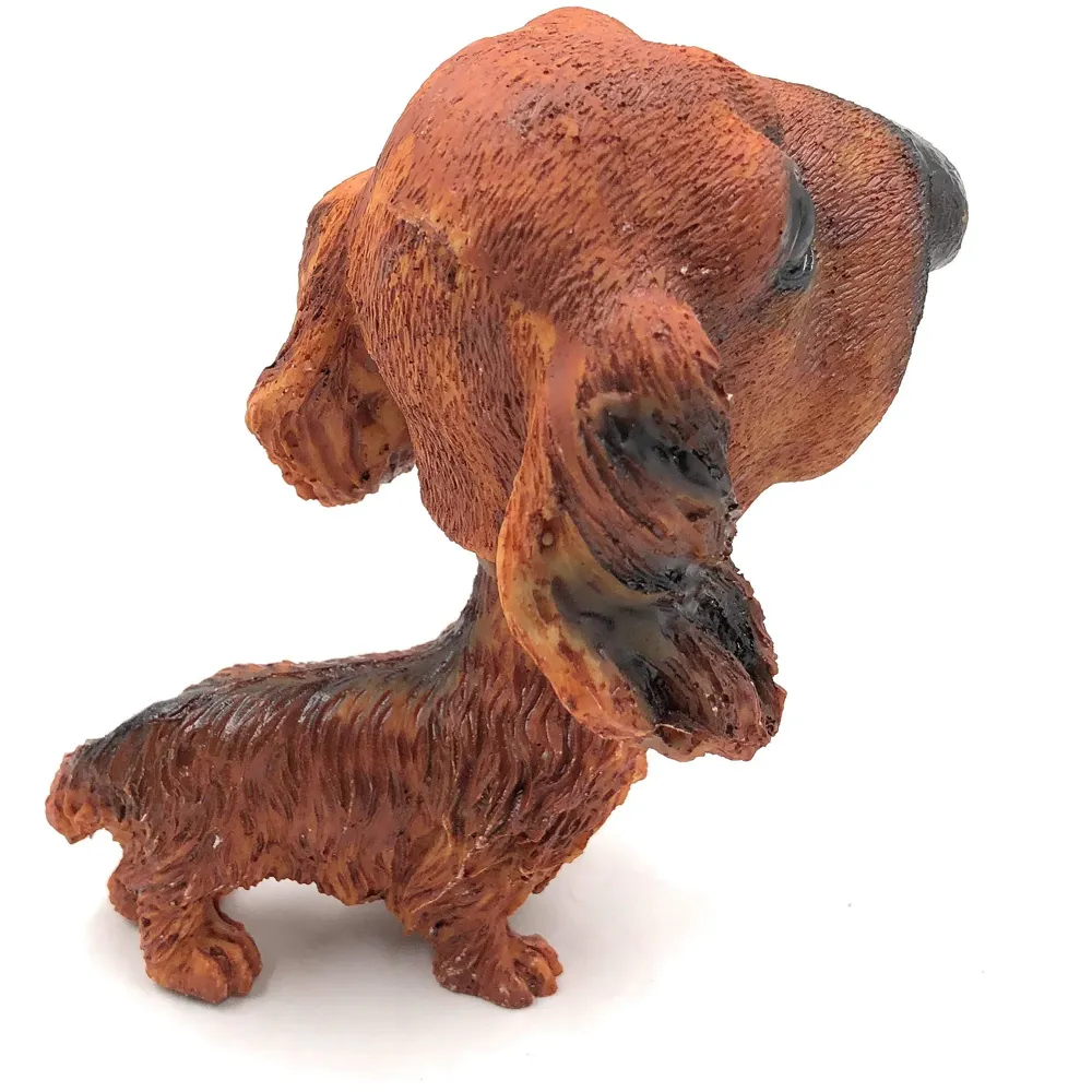 Dog Bobblehead Resin for Cars ~ Desks ~ Study ~ Office ~ Dashboard Decors (Dachshund)