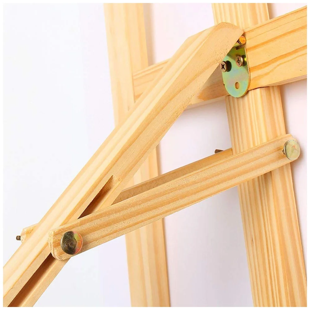 Wooden Easel Canvas Holder 6 Ft 182 cm White Board Artist Stand