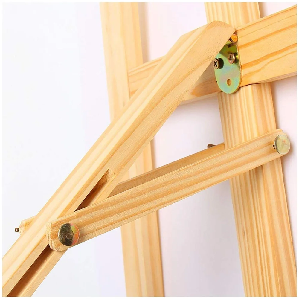 Wooden Easel Canvas Holder 6 Ft 182 cm White Board Artist Stand