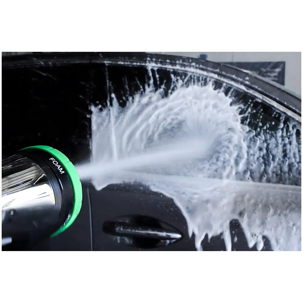 4 in 1 Car Bike Foam Wash Spray Gun Nozzle 4 Watering Modes Head