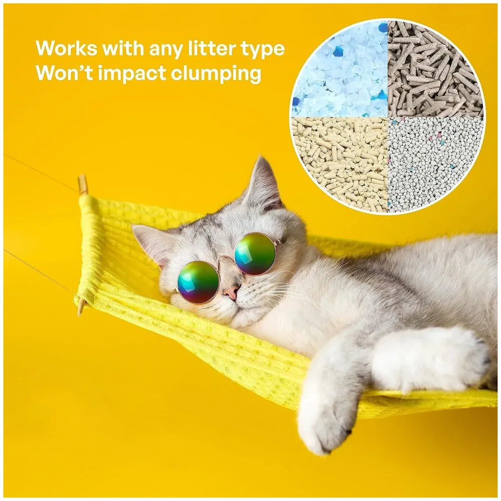 Rose Cat Litter Deodorizer Litter Box Odour Eliminator | Rose Fragrance Cat Litter Deodorizer | Replaces Cat Odours and Smells to Keep Your Home Fresh and Clean