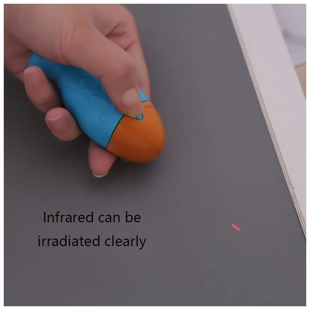 Fish Shape Cat Laser Toy LED Red Dot Pointer Pen Kittens and Cats