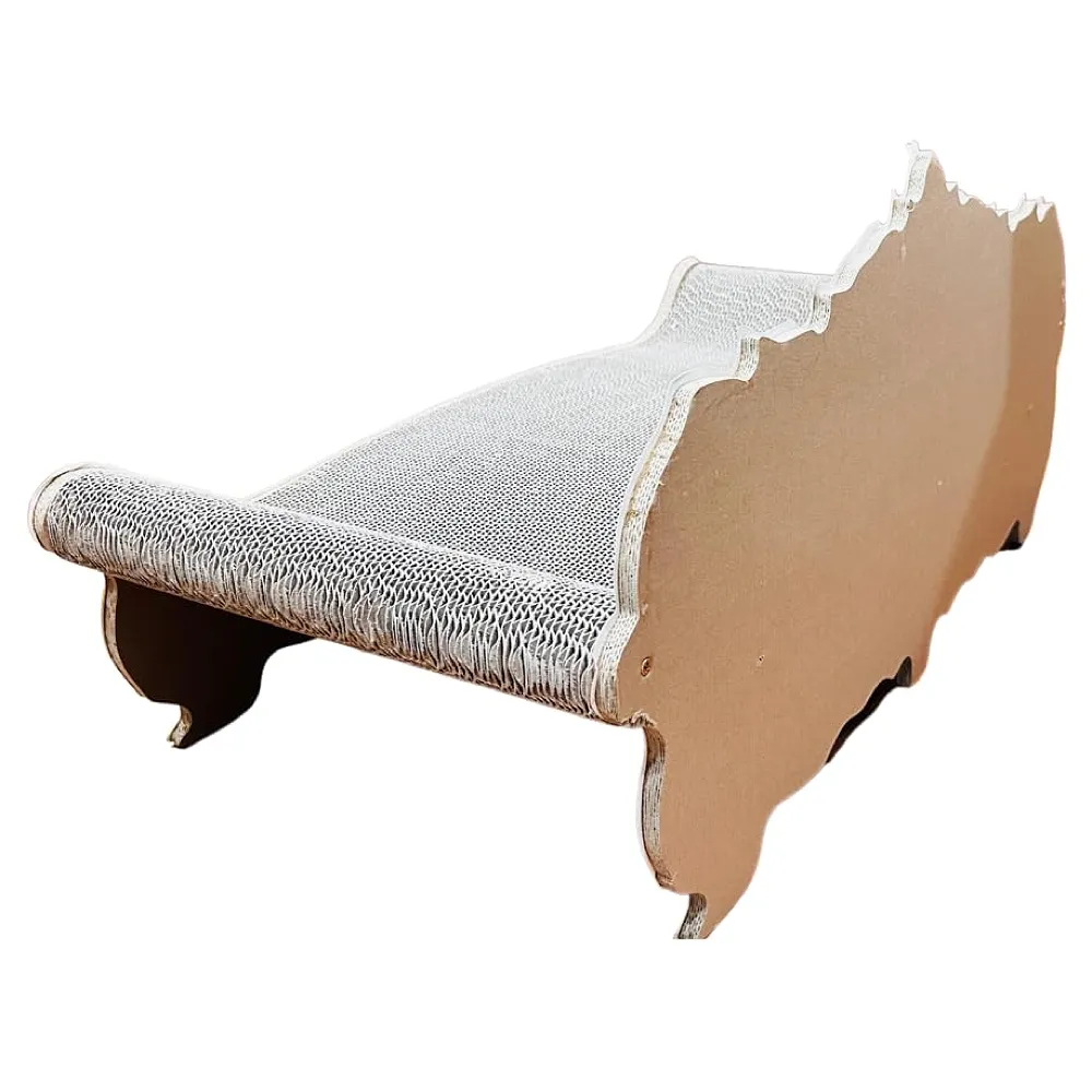 Large Cat Sofa Scratch Pads Pet Bed Chair Ball Toy 75 x 38 x 37 cm
