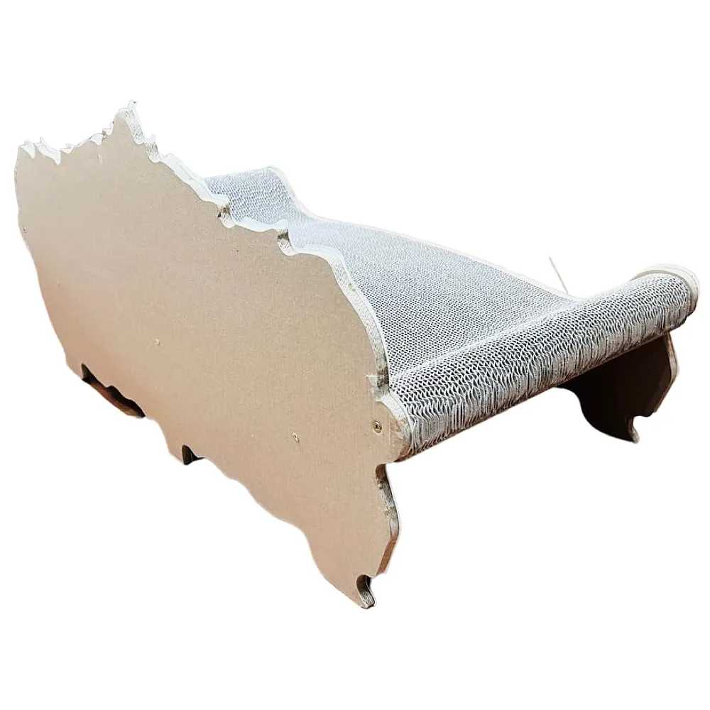 Large Cat Sofa Scratch Pads Pet Bed Chair Ball Toy 75 x 38 x 37 cm