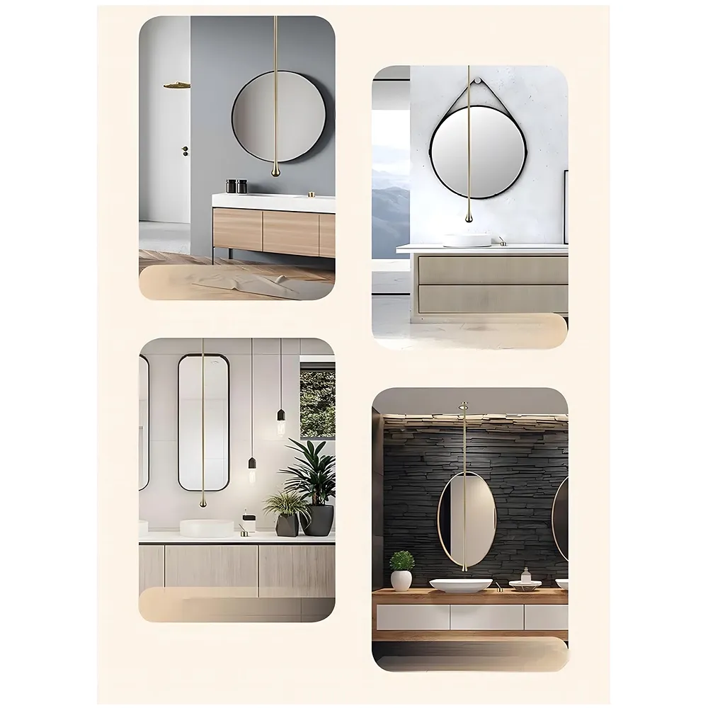 Gold Ceiling Mounted Faucet Basin Mixer Tap 160 cm Hot and Cold