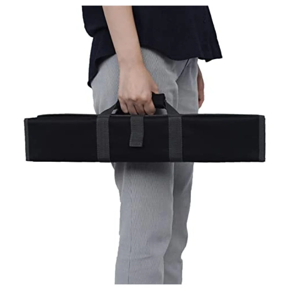 22 Knife Slot Chef Knife Bag Roll Bag Carry Case Bag Kitchen Portable Storage Multi-Function Knife Roll with Handle Chef Bag Oxford Cloth