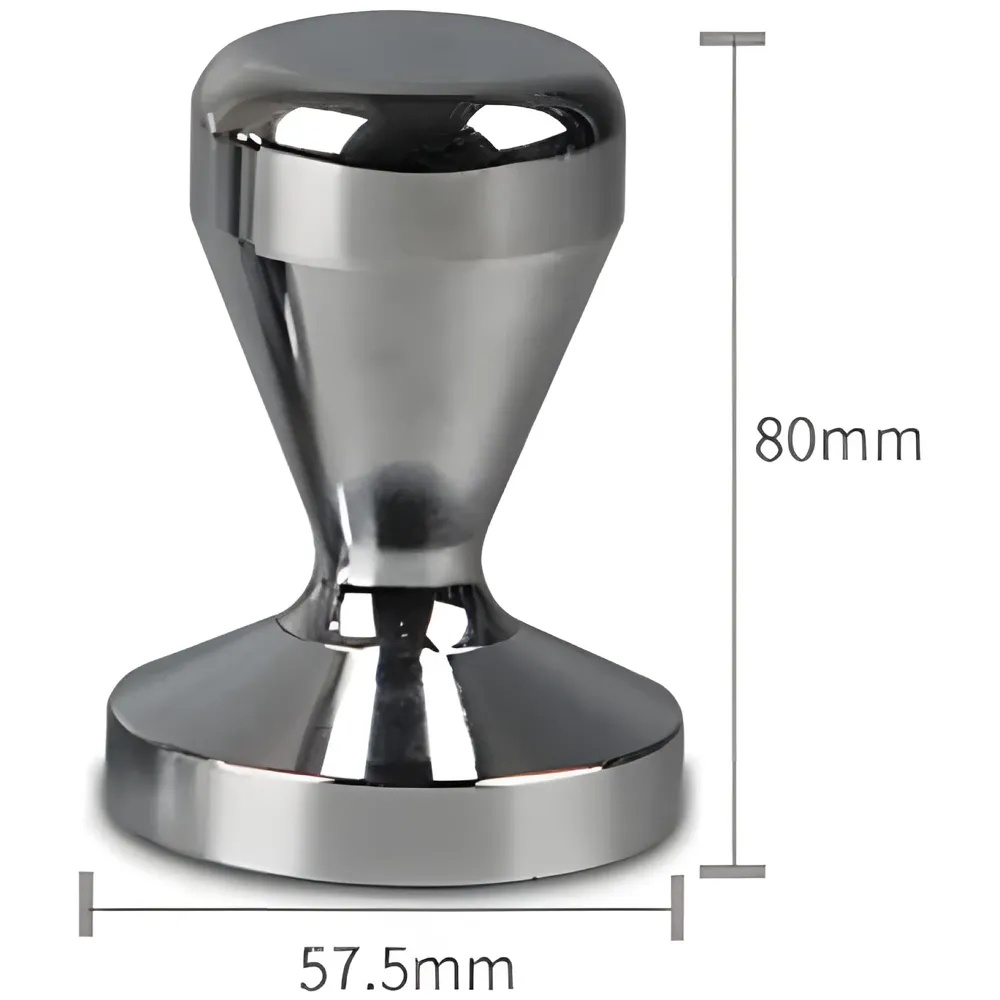 Coffee Tamper – 58 mm, Espresso Tamper, Coffee Bean Press Crema, Barista-Grade Tool for Home & Café, Accessories Coffee Powder Presser - 58 x 80 mm