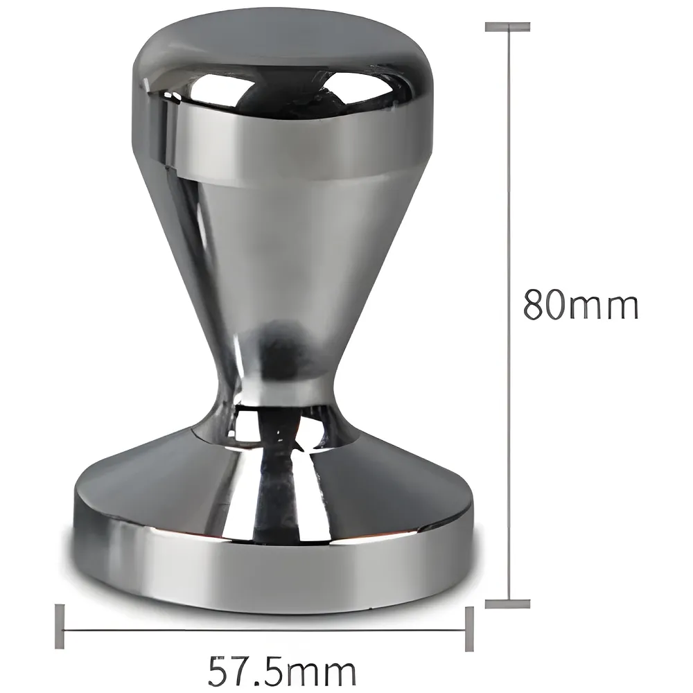 Coffee Tamper 58 mm Espresso Bean Press Crema 58 x 80 mm Barista