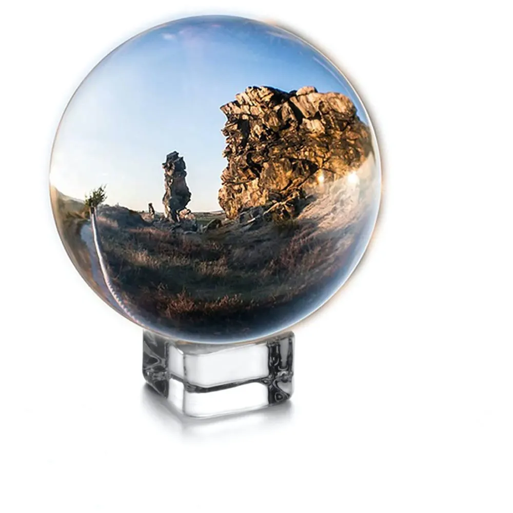 80 mm K9 Crystal Ball Pro and Stand for Creative Photography (80mm)