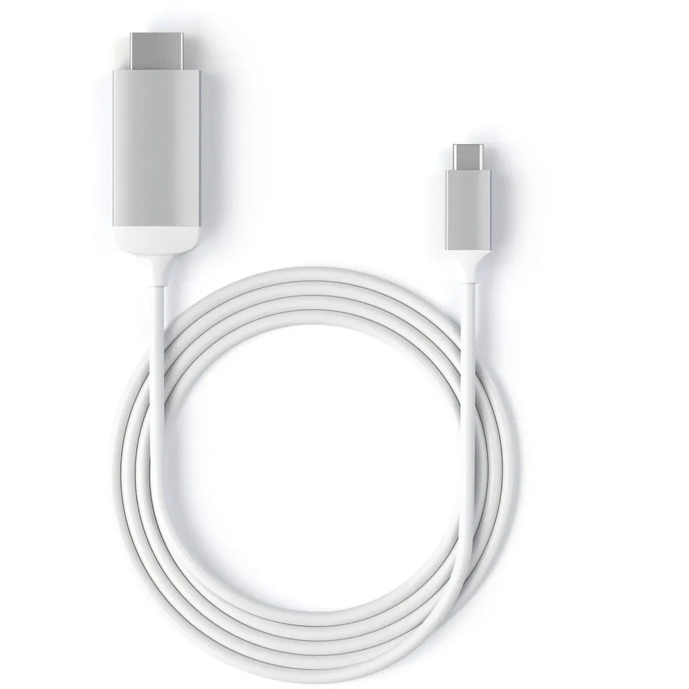 Cable Type C to HDMI 4K Cable Thunderbolt 3 Compatible, Male to Male, Compatible MacBook Pro/MacBook iMac 2017/Chromebook Pixel/Yoga 910/ XPS 13