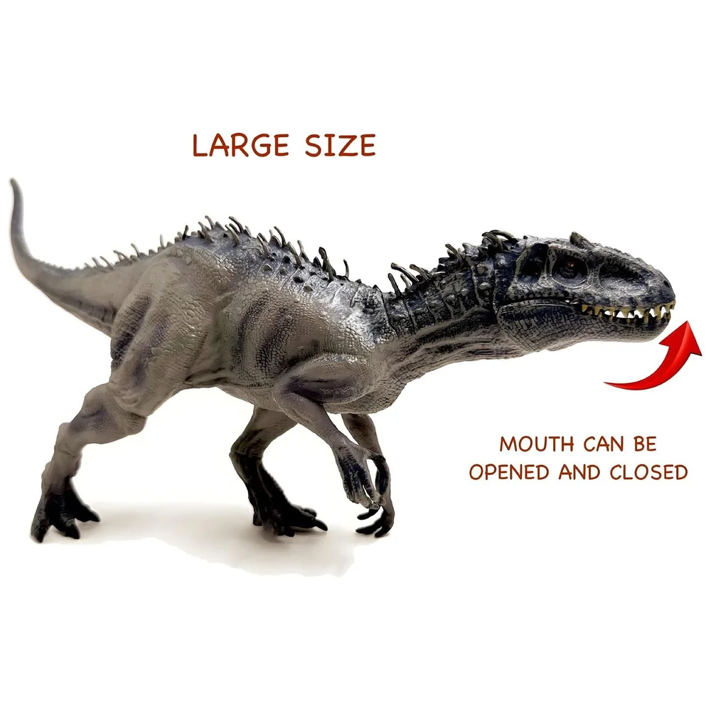 Brown T-Rex Dinosaur Action Figure 38 x 20 cm Realistic Kids Toy
