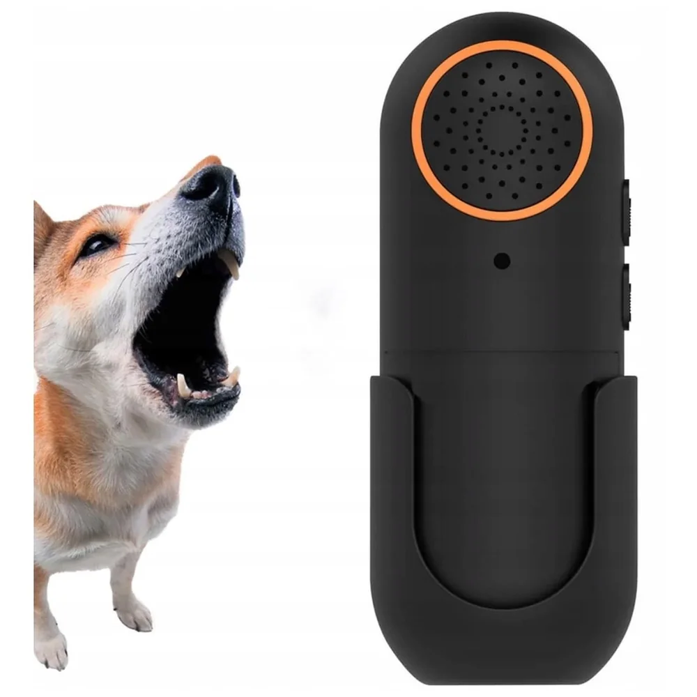 Ultrasonic Bark Stopper for Dogs 16 ft Range 2 Settings No Shock
