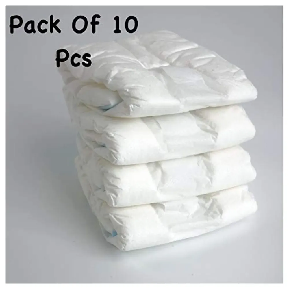 Dog Diaper, Pet Diapers High Absorb Disposable Dog Pants Adjustable Nappies Cover Up Panties. (Large)