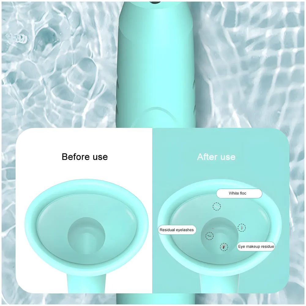 2 In 1 Automatic Eye Make-Up Remover Electric Eye Washer Handheld Sprayer Sonic Moisturizer Eyewash Instrument Water Eye Massager 3 speed