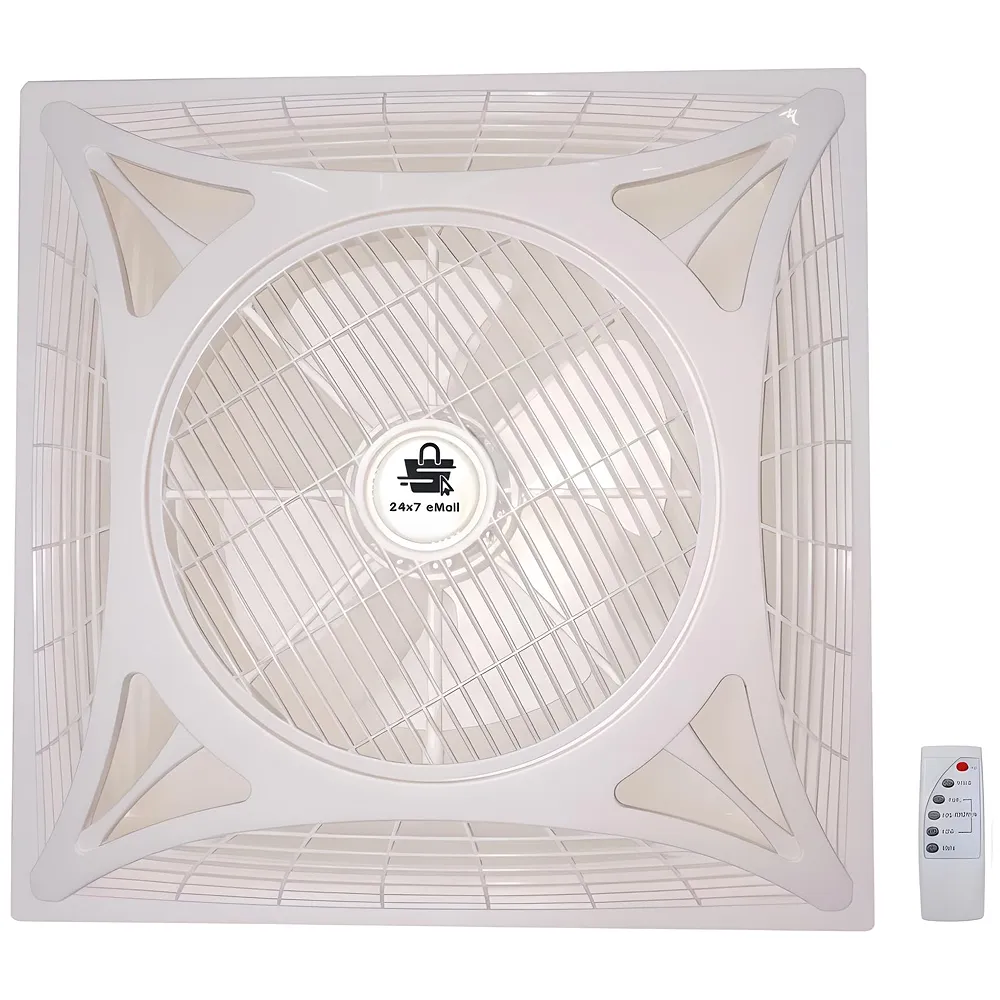 Premium Cassette Fan Recessed Fan For False Ceiling 600 x 600 mm (Without LED) (White-01) Premium