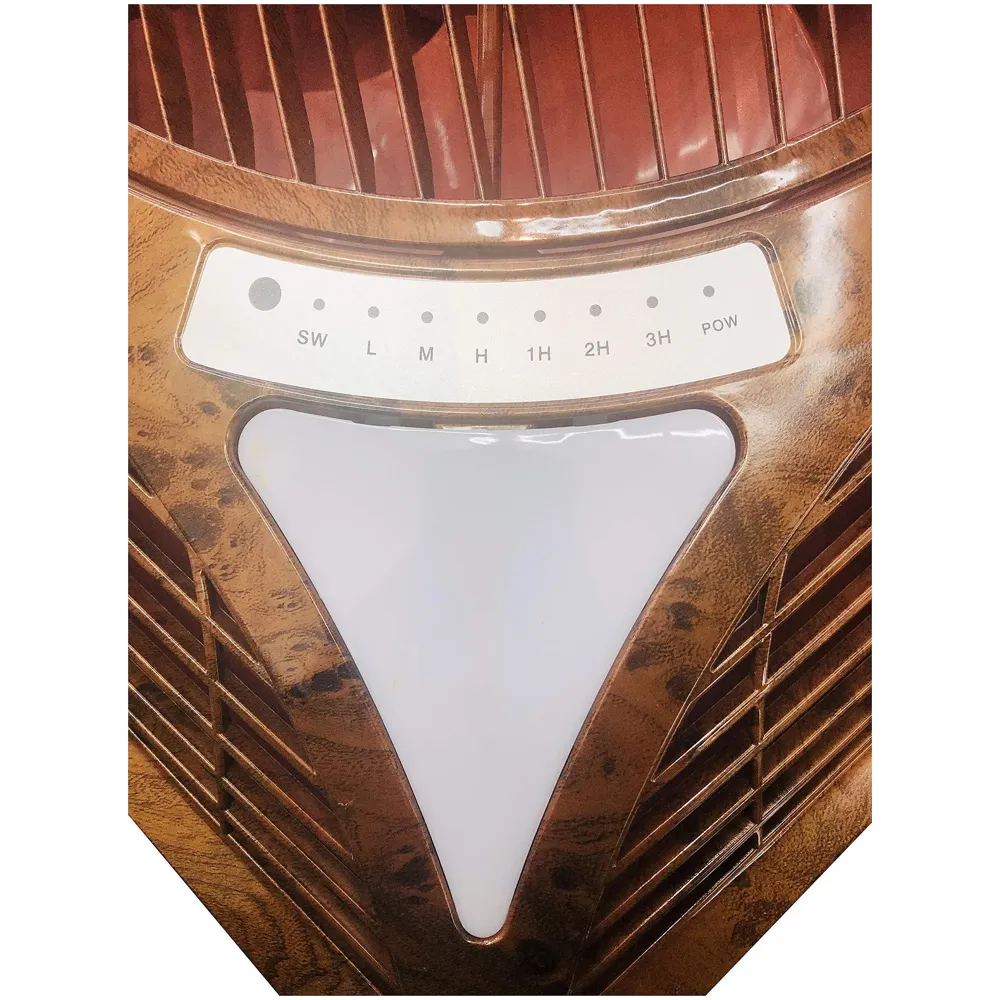 Premium Recessed False Ceiling Cassette Fan 600 x 600 mm (Brown With LED)