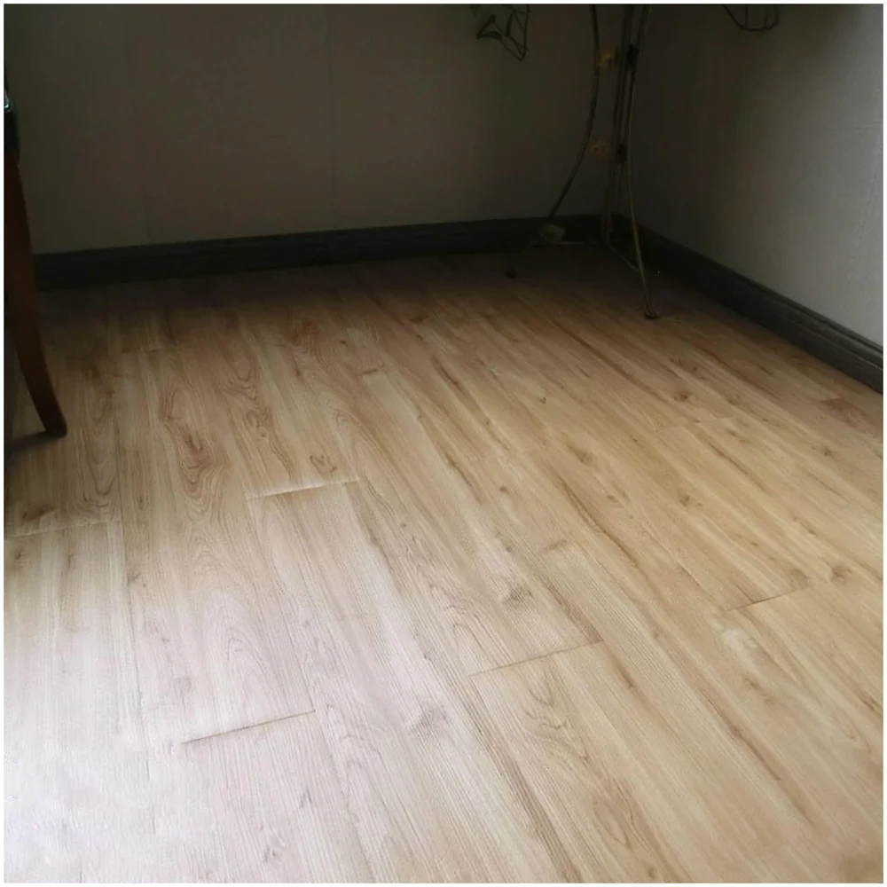 18 Pcs PVC Flooring Planks Oak 27 Sqft Peel and Stick Tiles Set