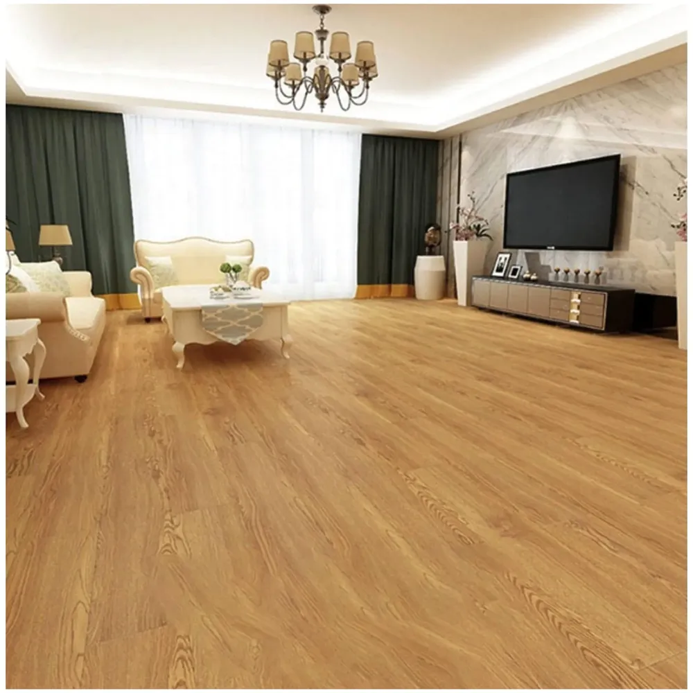 PVC Flooring Planks Tiles Self Adhesive Peel & Stick Wooden Design 18 Planks 27 Square feet. (18, Oak)
