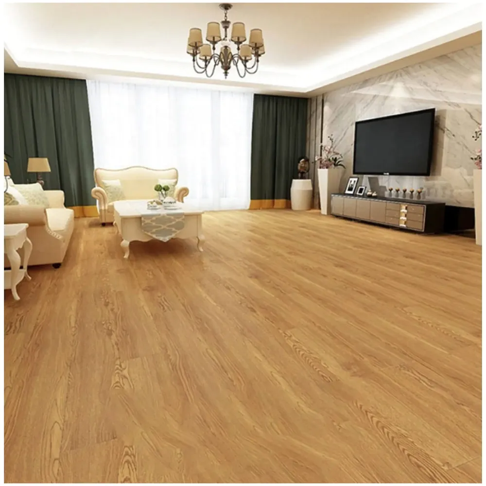 PVC Flooring Planks Tiles Self Adhesive Peel & Stick Wooden Design 18 Planks 27 Square feet. (18, Natural Oak)