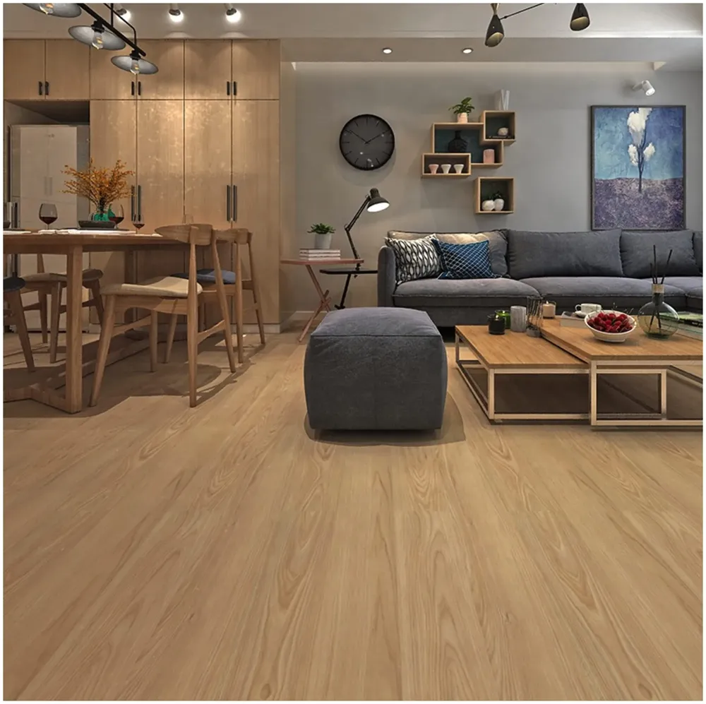 PVC Flooring Planks Tiles Self Adhesive Peel & Stick Wooden Design 1 Plank 1.5 Square feet. (1, Natural Oak)