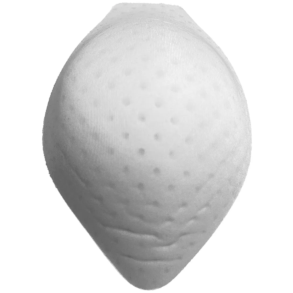Crotch Enhancer Sponge Pad 6 x 5 Inch for Swimwear Briefs White
