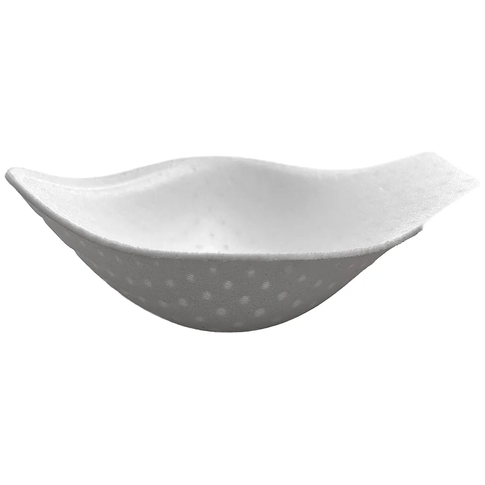 Crotch Enhancer Sponge Pad 6 x 5 Inch for Swimwear Briefs White