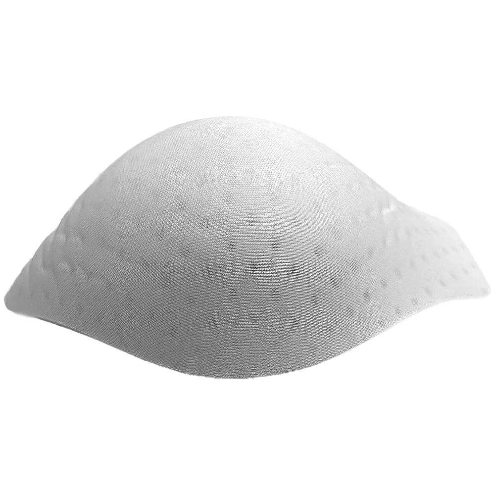 Crotch Enhancer Sponge Pad 6 x 5 Inch for Swimwear Briefs White