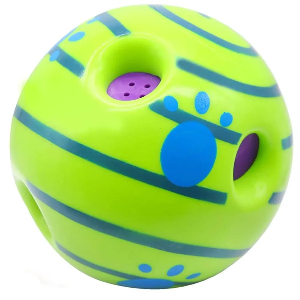 Dog Toy Fun Sounds When Rolled or Shaken Funny Sound Ball Laughing Ball for Medium Large Pet Dogs, 5.5 Inch Interactive Toy Fun Giggle Medium Large Pet Dogs, 5.5 Inch/15Cm Large Size