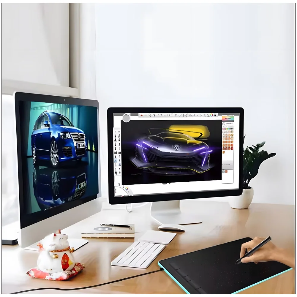 Large Graphics Drawing Tablet 11.7 x 7.5 inch Pen 8192 Pressure