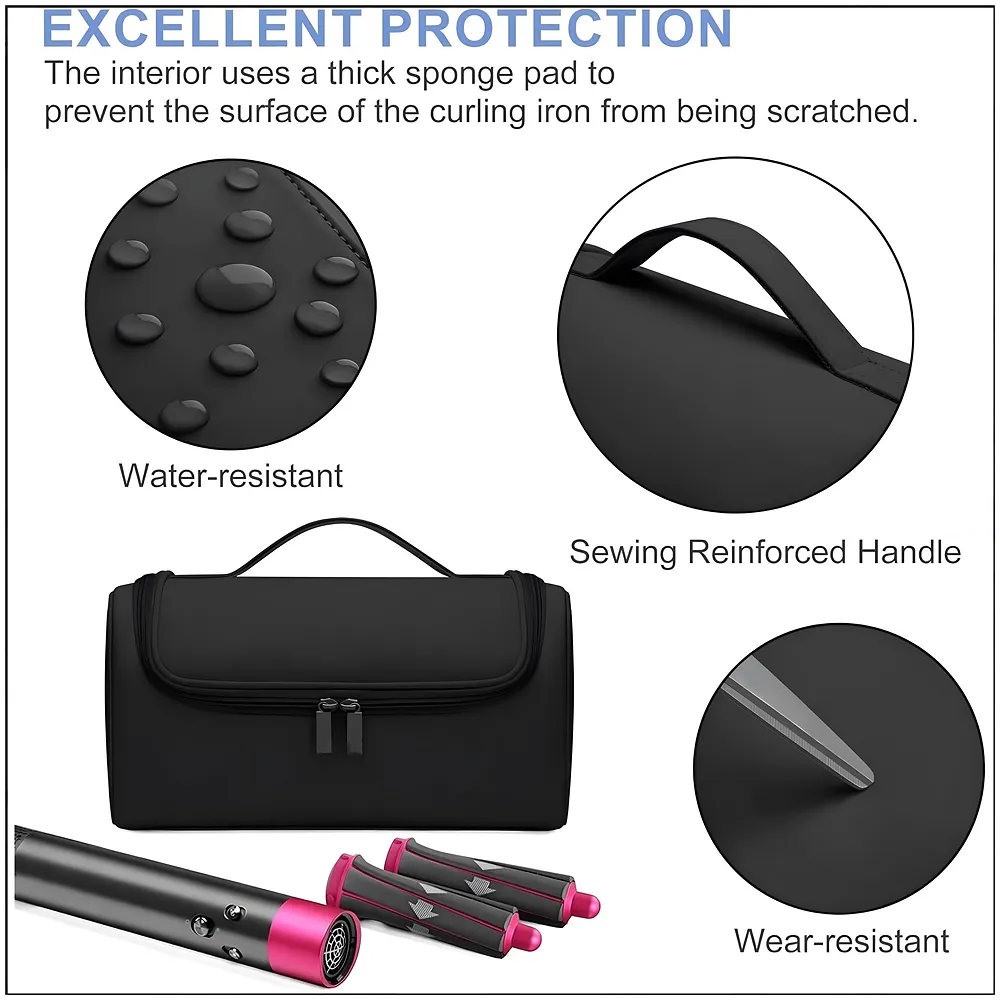 Travel Pouch Storage Bag Compatible with Dyson Airwrap 31.5 cm