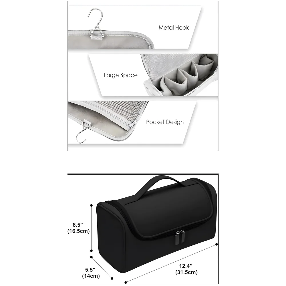 Travel Pouch Storage Bag Compatible with Dyson Airwrap 31.5 cm