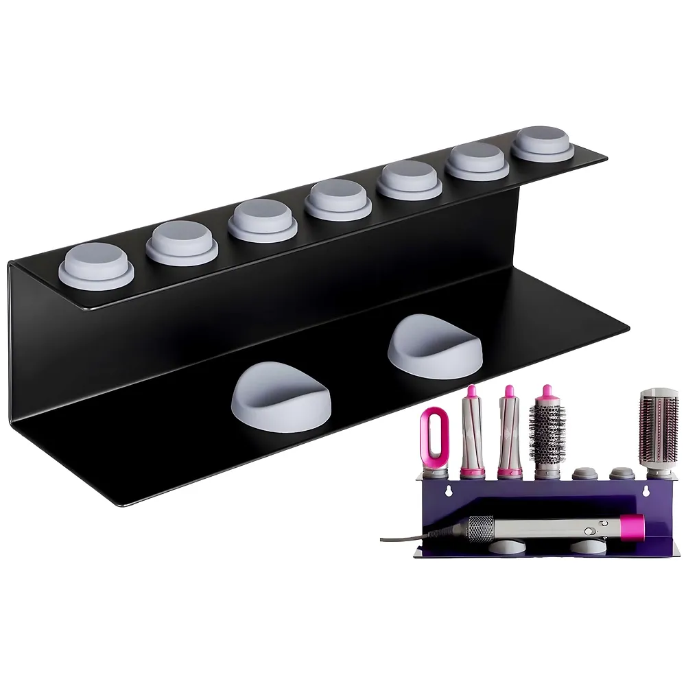 Hair Dryer Holder for Dyson Airwrap 7 Slot Silicone Wall Mount