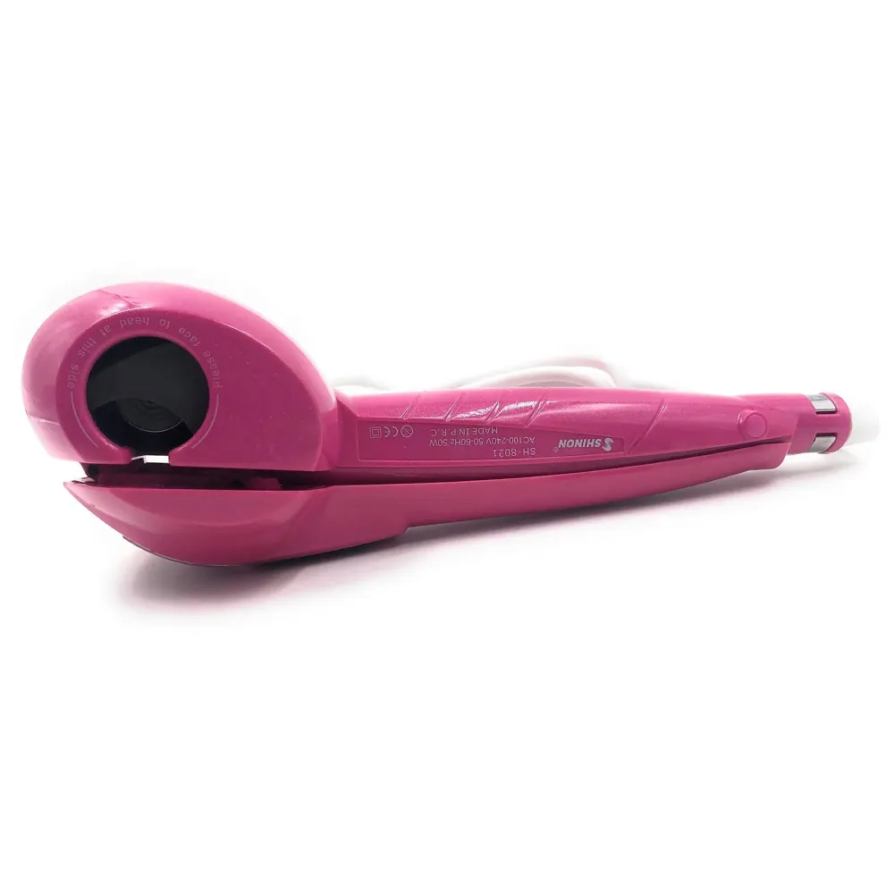 Steam Spray Automatic Hair Curlers Hair Curler Digital Hair Curling Iron Professional Curlers Hair Styling Tools For Wet And Dry Hair Automatic Power Off Setting For safety, 3 Heat settings - 170, 190, 210c. (Pink)