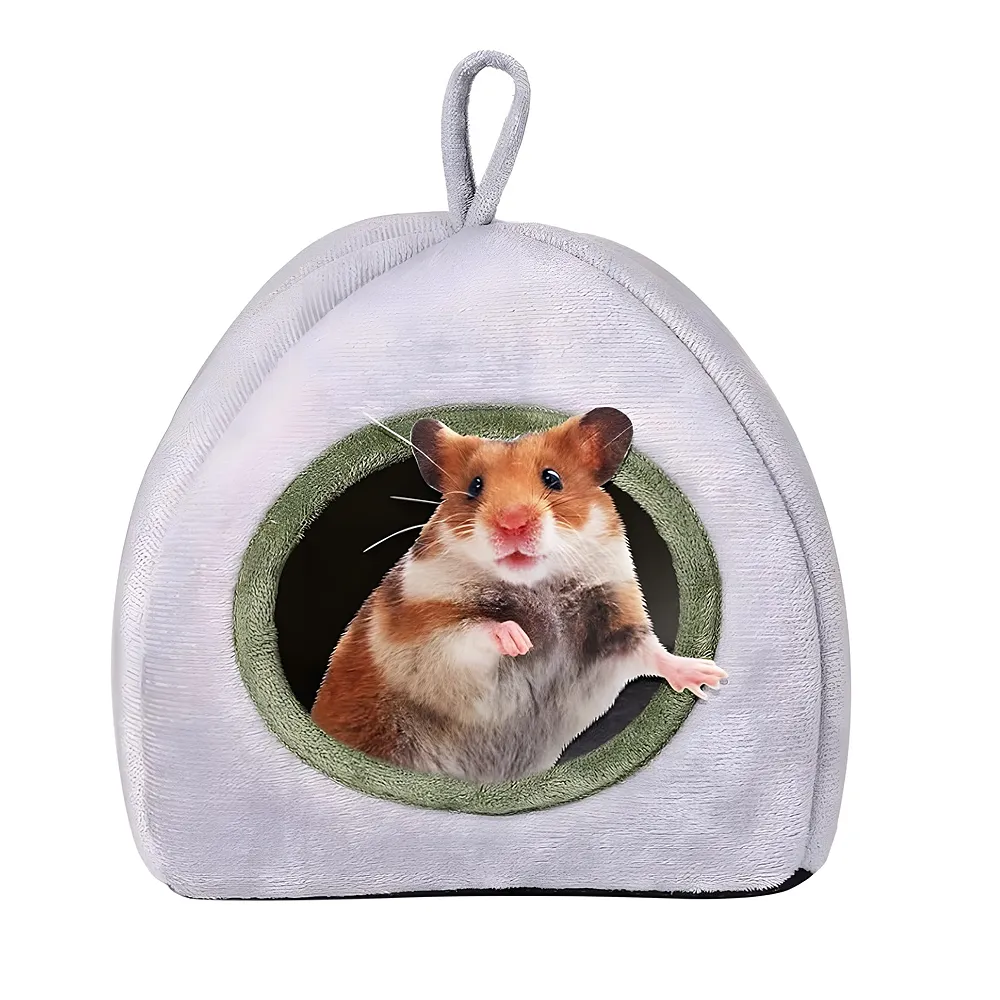 Large Hamster Bed Hideout Washable Sleeping House 30x30x30 cm