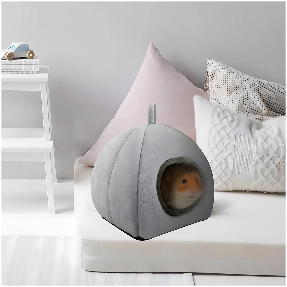 Large Hamster Bed Hideout Washable Sleeping House 30x30x30 cm
