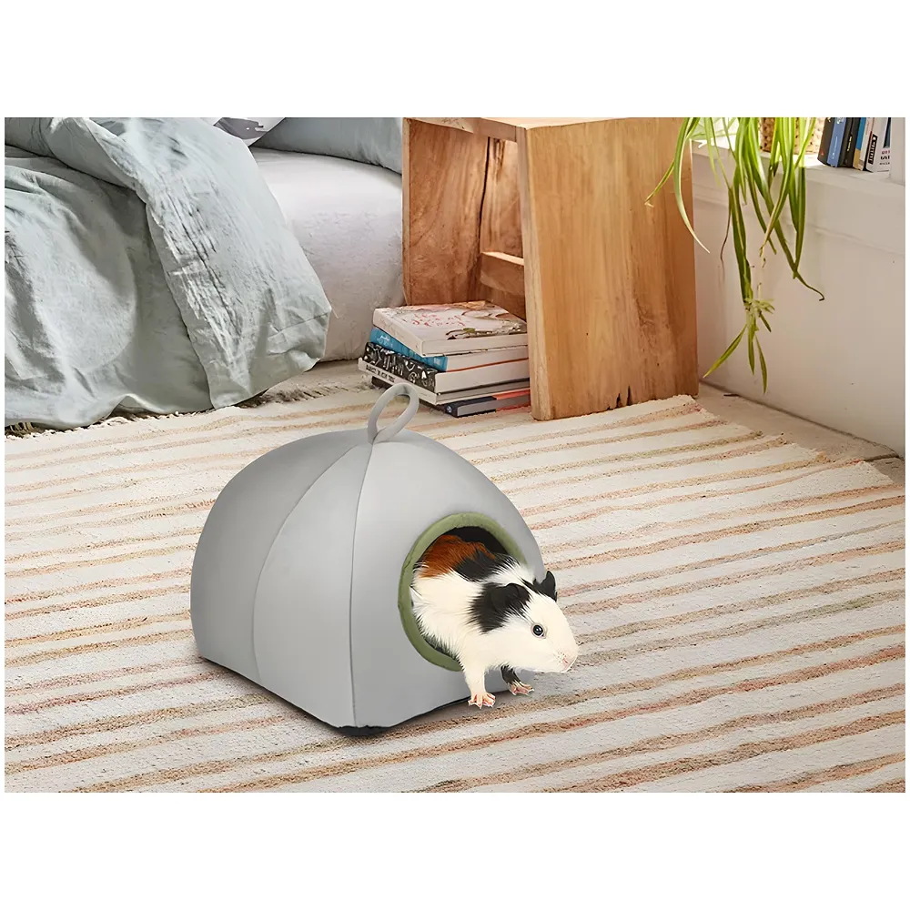 Large Hamster Bed Hideout Washable Sleeping House 30x30x30 cm