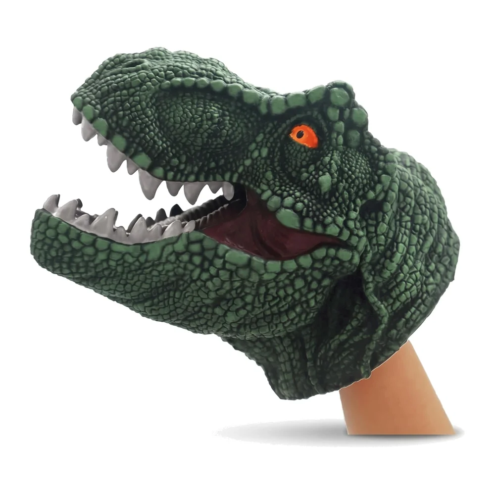 Dinosaur Hand Puppet Animal T-Rex with Working Mouth for Imaginative Play, Storytelling, Role-Play. (Dinosaur)