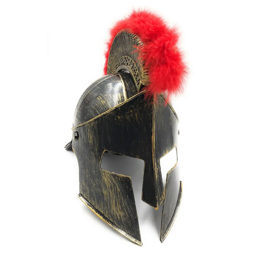 Cosplay Fantasy Warrior Helmet Costume prop ~ Light Weight ~ Standard Size (Spartan)