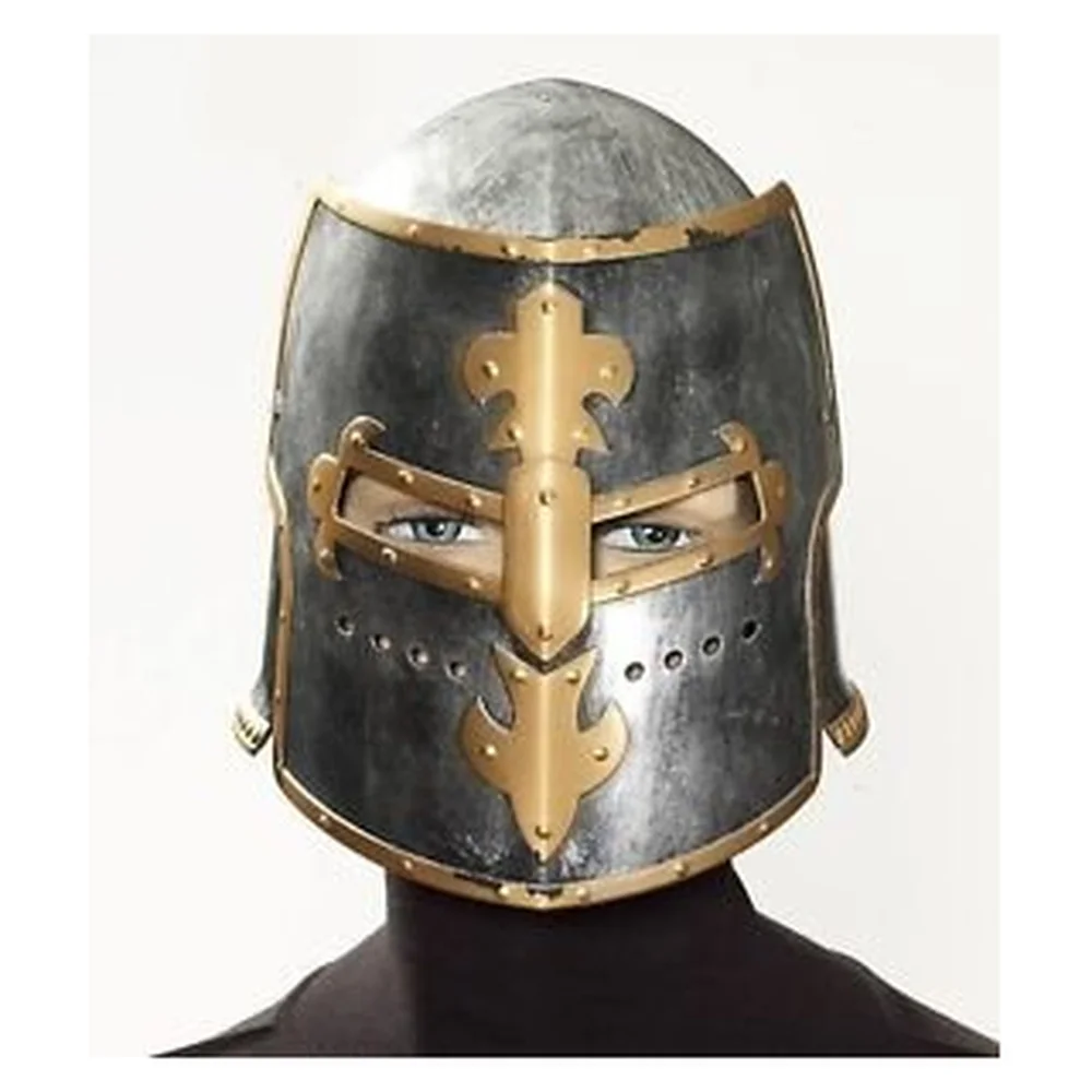 Cosplay Crusader Warrior Helmet Costume Standard Size Light Wear
