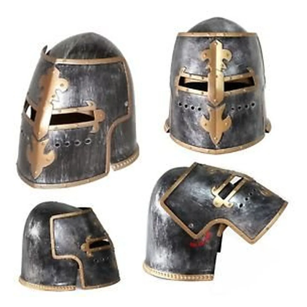 Cosplay Crusader Warrior Helmet Costume Standard Size Light Wear