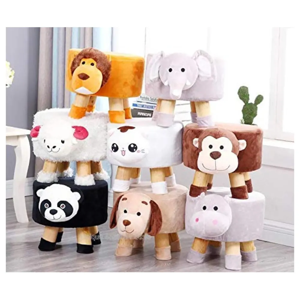 Bunny Rabbit Children's Favourite Animal Stool, Chair, Ottoman, Foot Rest. (Kids, Bunny)