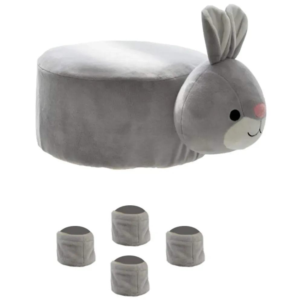 Bunny Rabbit Children's Favourite Animal Stool, Chair, Ottoman, Foot Rest. (Kids, Bunny)